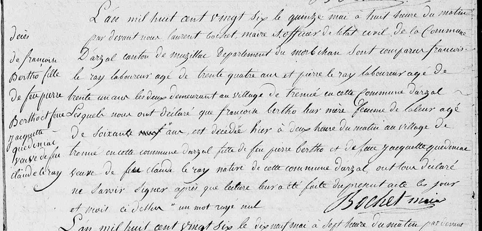 Deces Bertho Françoise 15 05 1826.jpg